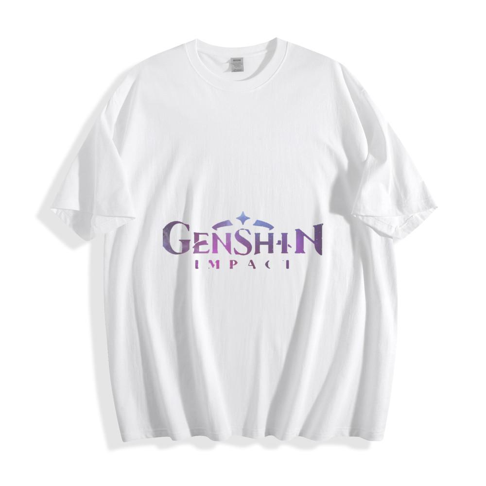 Genshin Impact T-Shirt - Celestial Adventure Design Unisex Tee