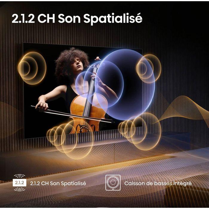 Fernseher 85" Hisense 85U7Q PRO Mini-LED QLED 4K 144Hz 2.1.2 Dolby Atmos