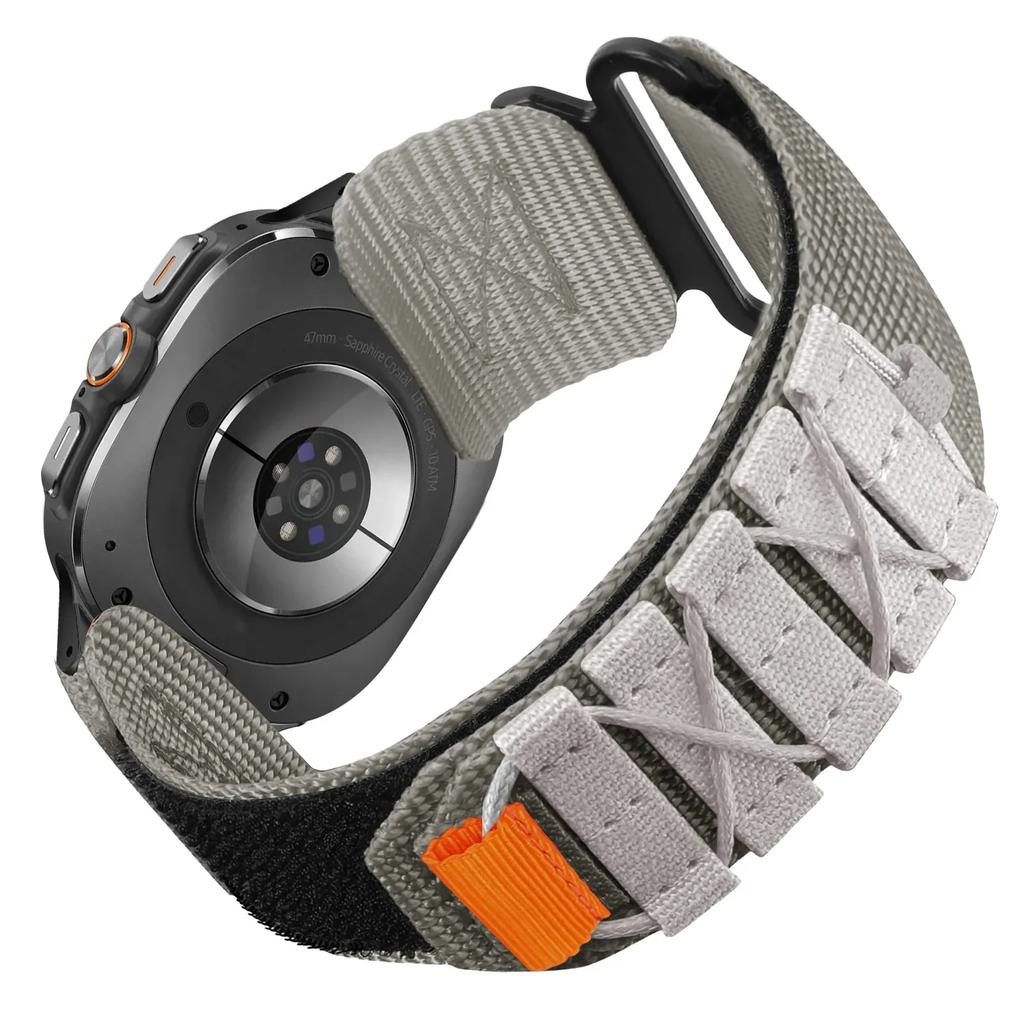 No Gaps Nylon Strap for Samsung Galaxy Watch 7 Ultra 47mm Quick Fit Band Sports Bracelet for Galaxy Watch Ultra 47mm Wristband