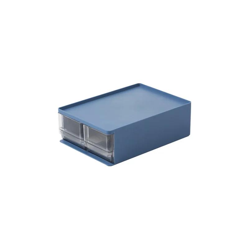 Desktop Stackable Storage Drawer Home Office Stationery A4 A5 Paper Documents Storage Box Makeup Cosmetics Organizer