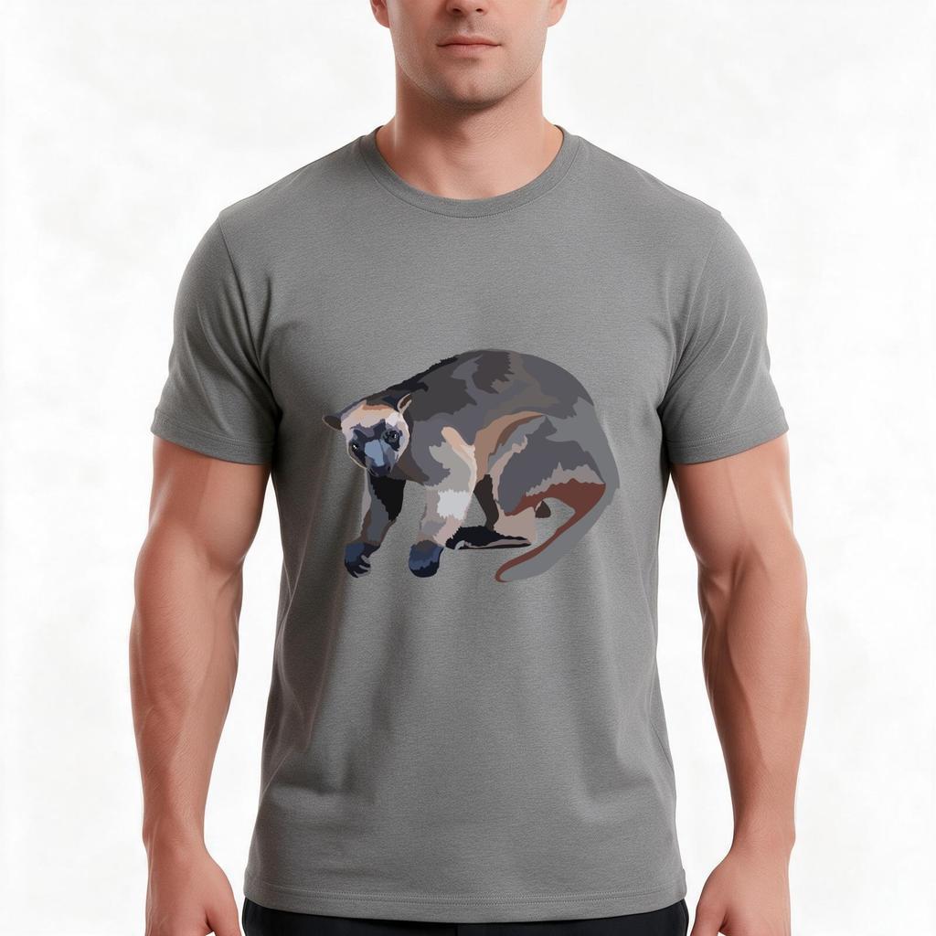 L Is For Lumholtz Tree Kangaroo Tshirt Summer Casual Cotton Tee Oversized Streetwear Tops Vintage Graphic Print 100 Cotton