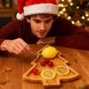 Christmas Tray Wooden Tree Display Christmas Tree Serving Trays For Party For Home Decor Party Fruit Cheese Dessert Candy Snack