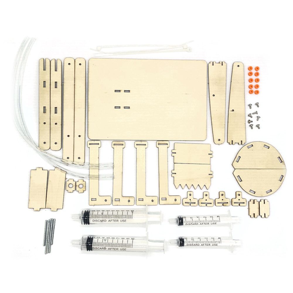Toy Invention Science and Education Student Technology Model Science Toy Hydraulic Excavator