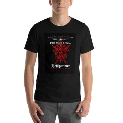 Hellhammer T-Shirt Indie Metal Bands Unisex Heavy Cotton Tee Shirt