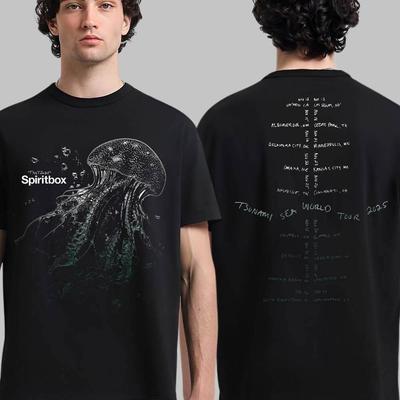Spiritbox The Tsunami Sea Nordamerika-Tour 2025 Teil 2 T-Shirt