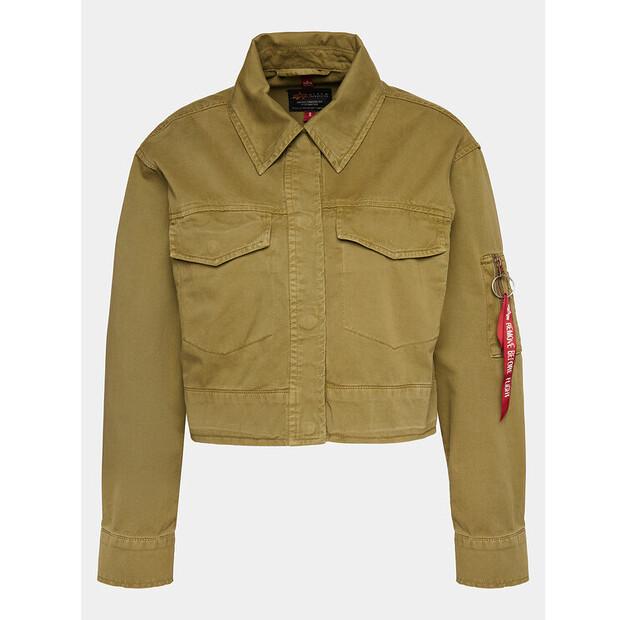 

Демисезонная куртка Alpha Industries Deck 136017, зеленая, большого размера L