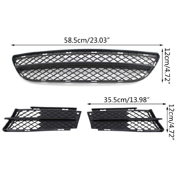 Spodní mřížka předního nárazníku pro E90 2006-2008 Pre-LCI Vnější doplňky pro auto