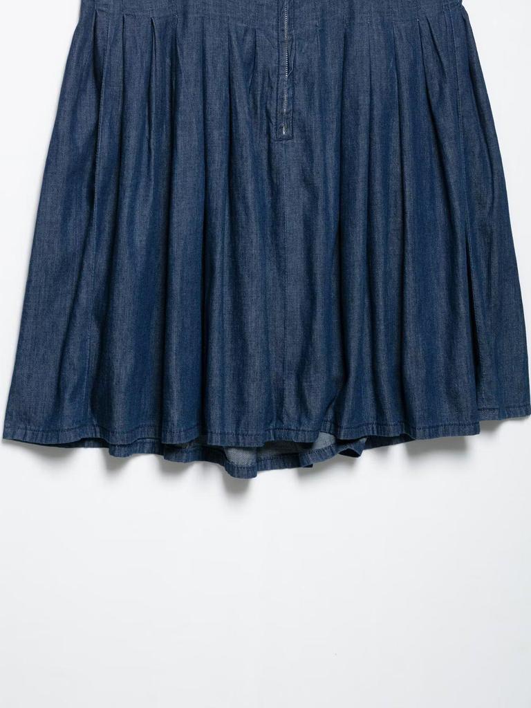 Spring 2025 Women's European & American Style Simple Denim Short Dress