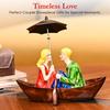 Home Decoration Items for Living Room | Timeless Boat Couple Statue | Ideal Wedding Gift for Couples & Anniversary Decoration Items |
