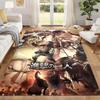 Attack on Titan Carpet Door Mat for Living Room or Bedroom Protective Mat Under Chair Office Decoration Christmas Gift Birthday Present