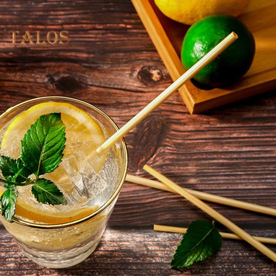 300 ks dřevěných brček Pitná voda v potravinářské kvalitě Lehké spolehlivé neplastové brčka na párty potřeby