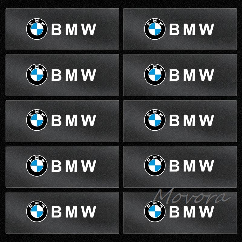 Car Interior Sticker Creative Emblem Badge Sticker Waterproof For BMW M F10 F20 E83 E90 E92 E93 X1 X5 X6 F30 G03 E43 E53 E63 E84 EN0