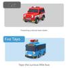 Tayo Özel Küçük Otobüs Arkadaşları Mini Araba Seti 9 (4 Araba : Jessi+Tayo+Noah+Tanker)