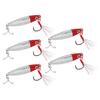 5Pcs 15g Metal Vib Hard Fishing Lures Jigging Fishing Baits Artificial Hard Lure with Sequin Laser