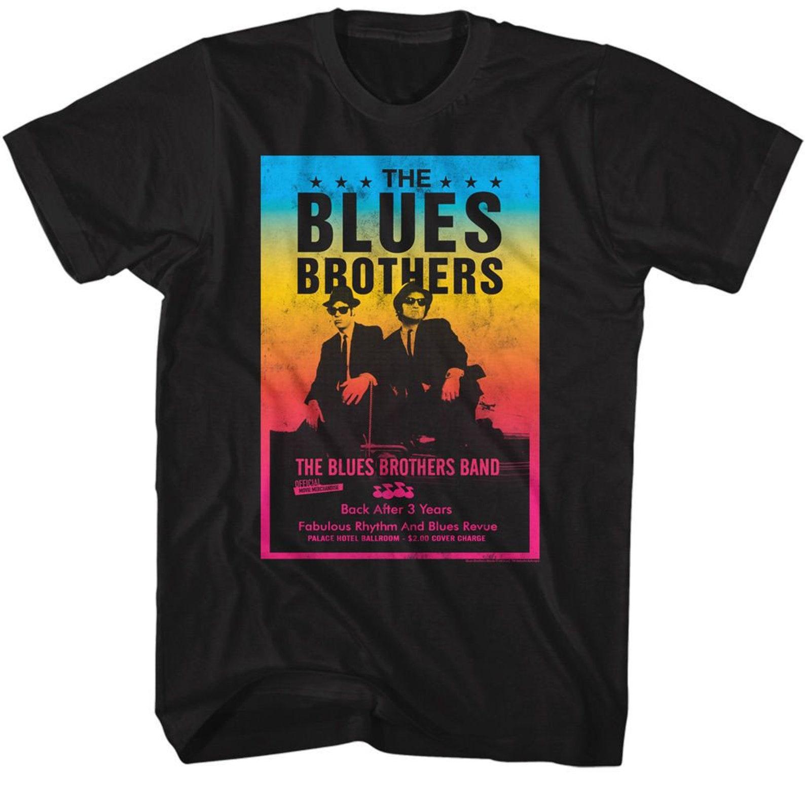 The Blues Brothers Poster Black T-Shirt M