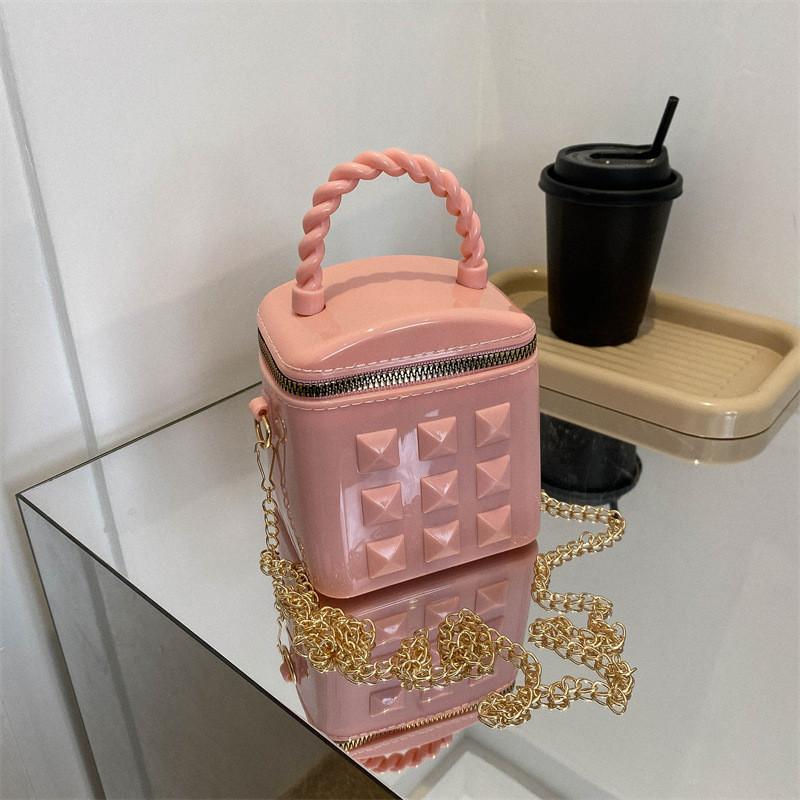 Stylish Korean Mini Bucket Shoulder Bag For Kids With Unique Quilted Design Perfect For Everyday Use