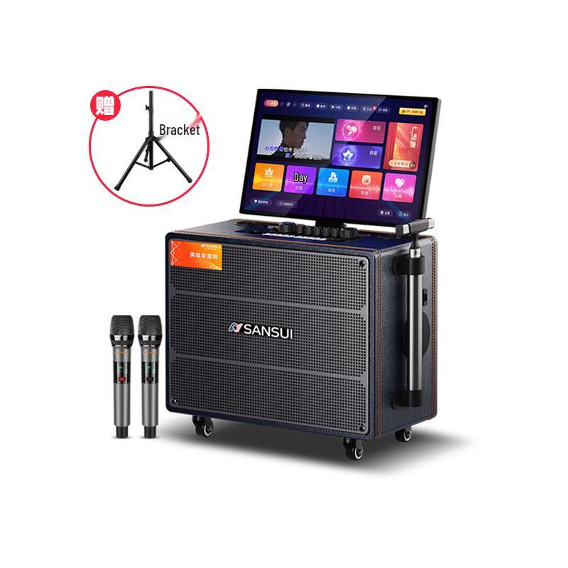 SANSUI Système de Son Portable KTV & Karaoké d'Extérieur