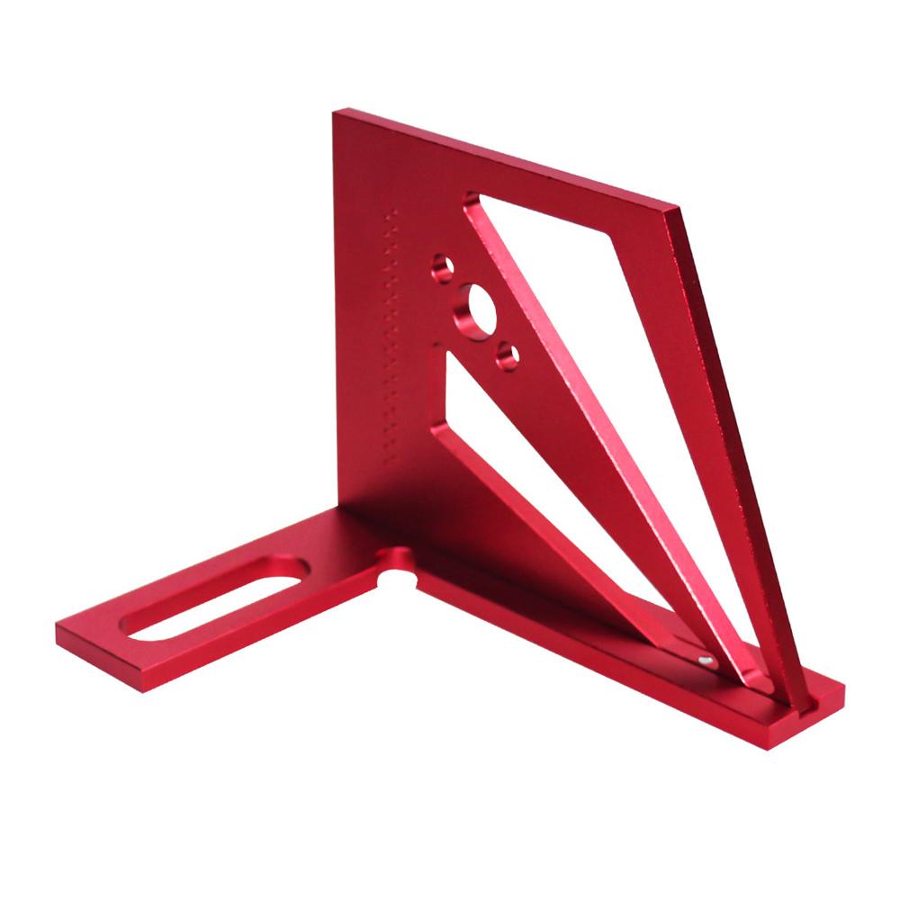 3D Vinkelmätare Mångsidigt Träbearbetningsverktyg Hålmått med Förinställda Vinklar för