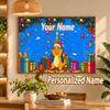 Charmander Custom Name Diamond Painting Personalized 5D Full Drill DIY Diamond Art Home Decor