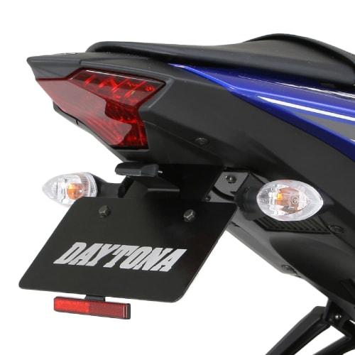 

Daytona Motorcycle Fenderless YZF-R3/R25(15-18) MT-03/25(16-19) LED License Lamp & Reflector Included LED Fenderless Kit 25774 Black