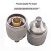 Fengyingzi SMA Male to N Male RF Coaxial Adapter 6G 50 Ohm (Pair)