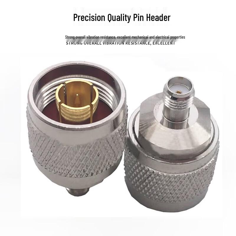 Fengyingzi SMA Male to N Male RF Coaxial Adapter 6G 50 Ohm (Pair)
