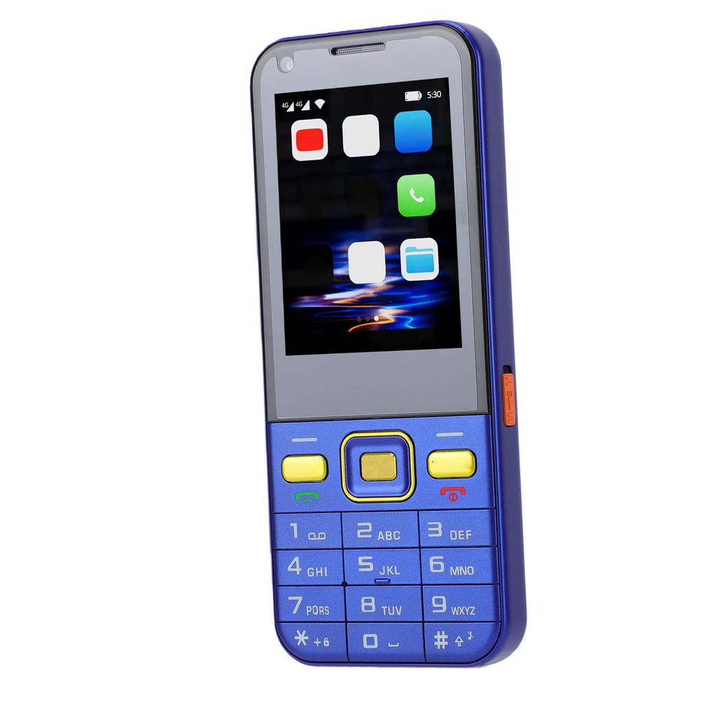 4G LTE Ontgrendelde Mobiele Telefoon voor Senioren 2,8 Inch Touchscreen 2GB 16GB Dual SIM Dual Standby Ondersteuning App Downloaden WiFi