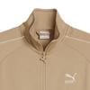 Puma Color Block Striped Stand Collar Zip Jacket Men Jackets Light-Brown 626164-83