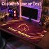 Brisbane Broncos Personalisierbares Namens-Text-Mauspad, Große Schreibtisch-Mausmatte, Personalisierte Home-Office-Geschenkidee
