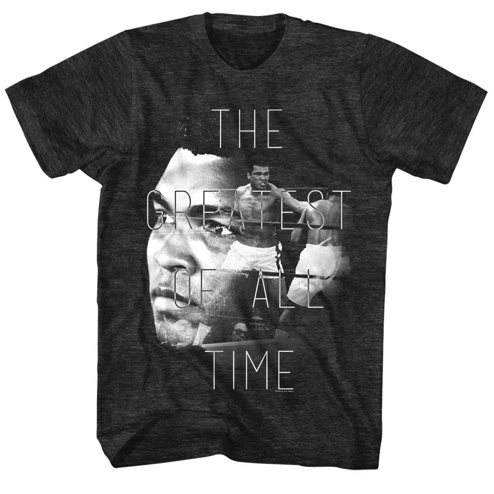 Muhammad Ali The Greatest of All Time Men T Shirt Cassius Clay Portait Boxing M