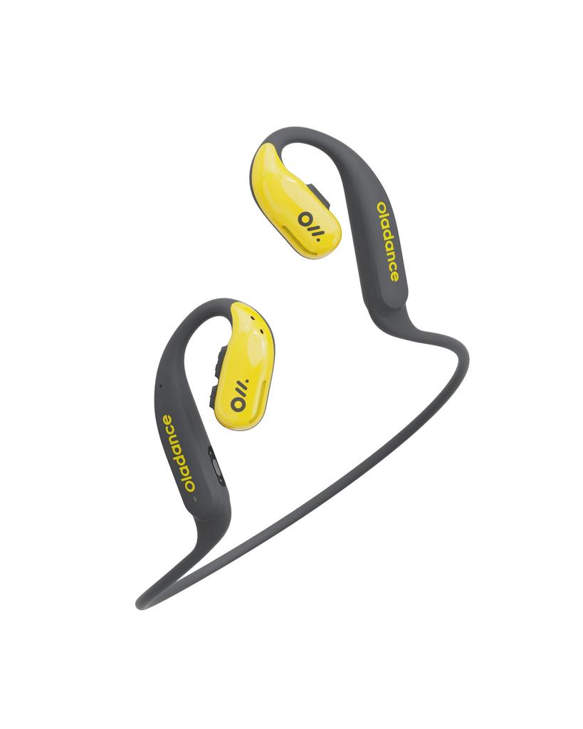 Oladance OWS Sports Sports IPX8 Wireless Bluetooth Up To 15 Hours of Clear Connection Open-Ear Earphones, Waterproof, Non-Clogged, 5.1 Earbuds,