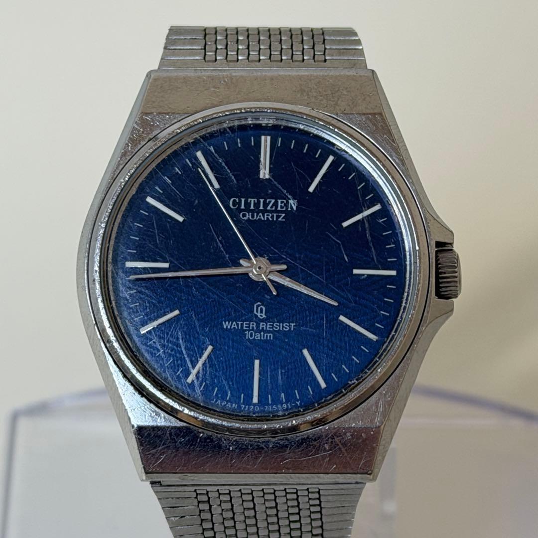 Used [Operation] CITIZEN 4-731671 Blue Dial Quartz