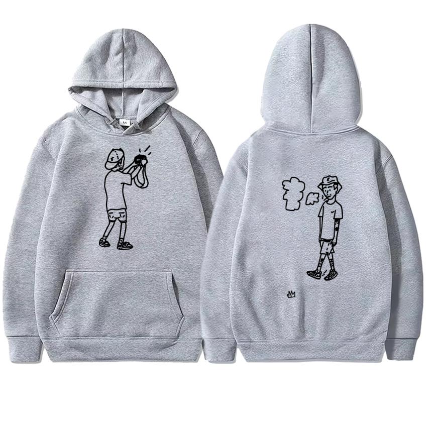 Popular 2025 Player Hater Rels Street Hip Hop Double Sided Print Hoodie Men Women Long Sleeve Sweatshirt Fleece Unisex Pullovers