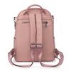 Women's Soft Leather Backpack Large Capacity Travel Bag Portable Commuter Schoolbag