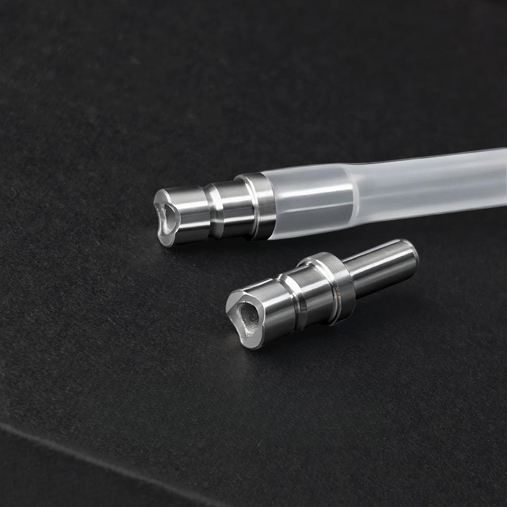 Stainless Steel Milk Tube Connector Nozzle for Maintaining Hygienic Dairy Flow Path In Commercial Coffee Machine Installations