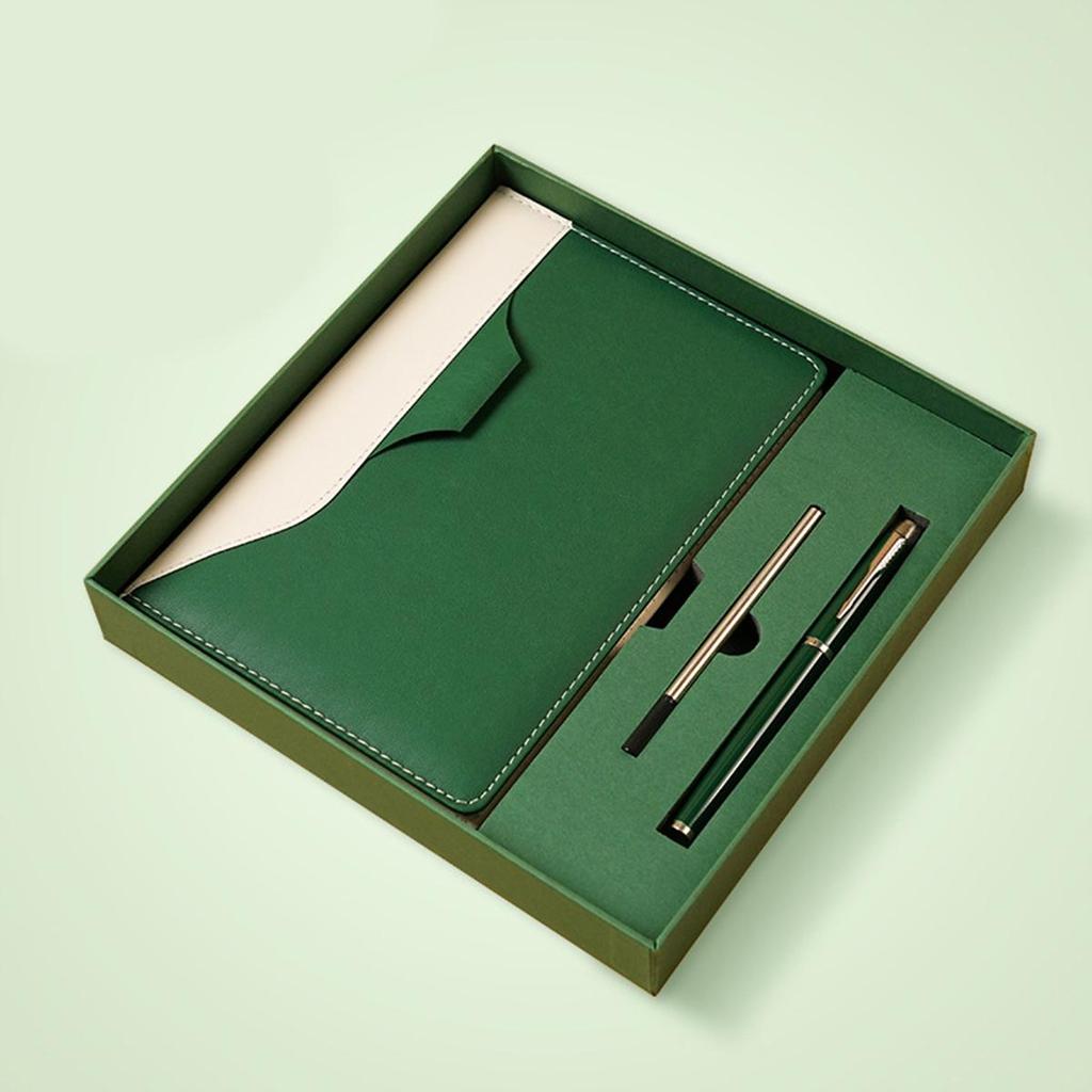 (Logo engraving possible) A5 leather student notebook, diary, work notebook, business meeting record book, subject notes, handbook