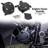 Black Plastic Motorcycle Engine Guard Anti-Fall Protection Block - Motorcycle Accessories