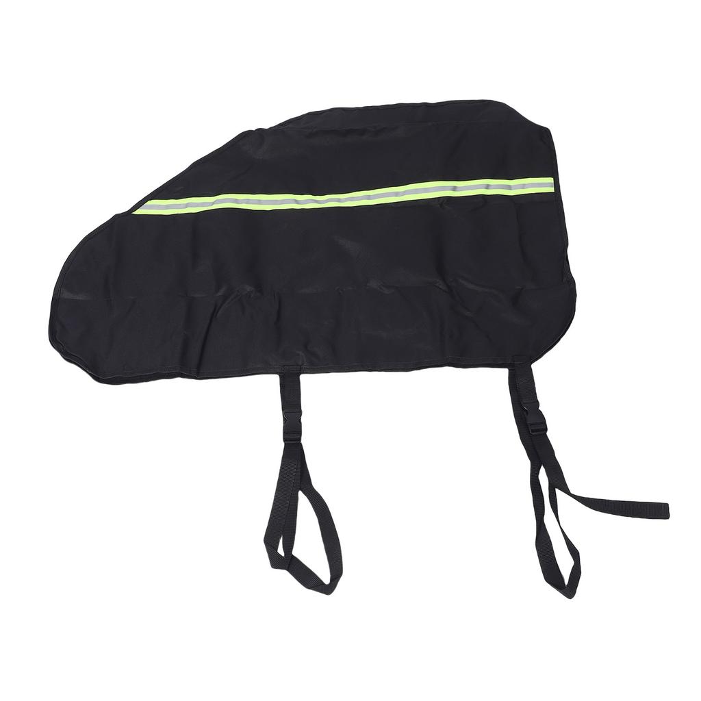 Drawbar Cover Reflective Anti Collision RV Hitch Cover for Travel Easy To Install Anti Dust