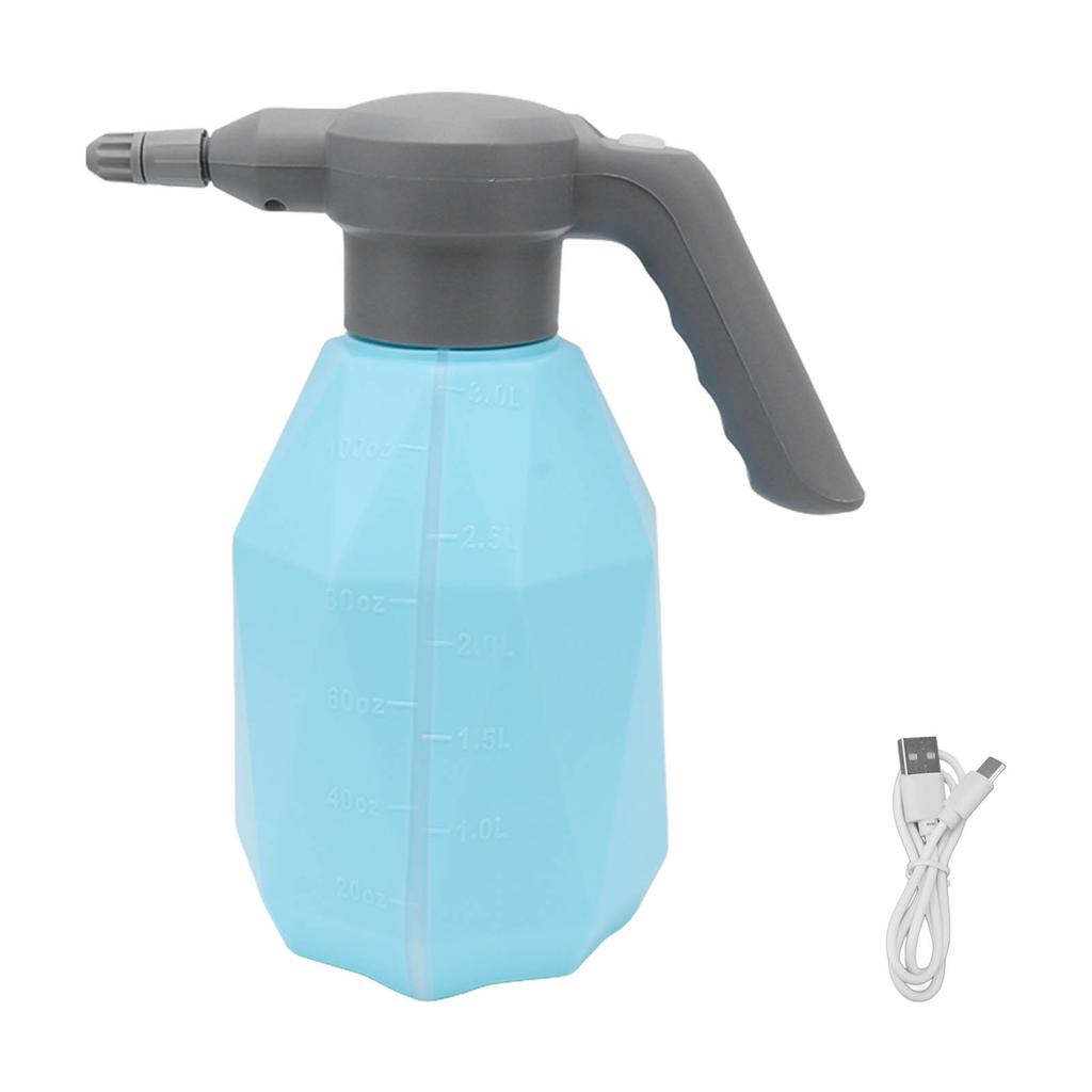 Electric Spray Bottle Plant Mister for Indoor Outdoor Plants 3L Automatic Watering Can Rechargeable Battery Powered Sprayer