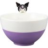 San Art Sanrio Kuromi Tea Bowl with Figure Nokkari Ochawan Ochawan Miscellaneous Goods Sanrio Goods Gift Present (SANRIO) SAN4212-4