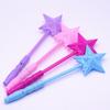 Dark Concert Party Props Cartoon Gift Luminous Hollow Star Rod LED Flashing Light-Up Luminous Stick Glowing  Light-up Wand