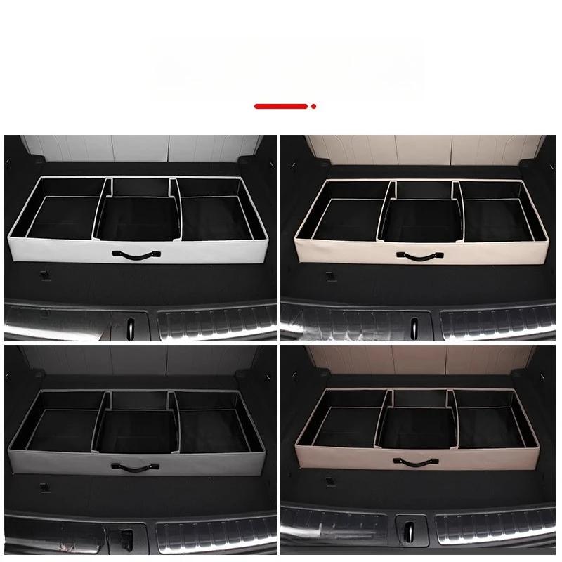 Trunk Lower Storage Box For NIO ES6 EC6 2024-2025 Trunk Storage Box Car Interior Accessories Lower Boot Storage Compartment
