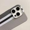 Kohlefaser-Textur Kunststoff Matt Stoßfänger Hülle Für iPhone 17 Air 16 15 14 13 12 Plus Pro Max Schlank Stoßfest Harte Rückseite Abdeckung