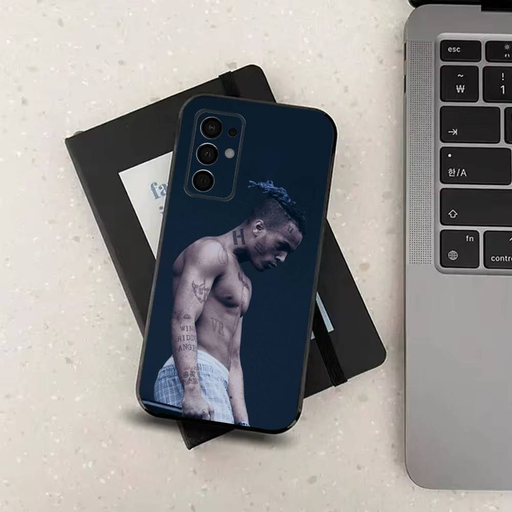 Rapper X-XXXTENTACION Cool Phone Case For Samsung Galaxy A73,31,8,9,53,32,72,41,J7,52,71,22,Note Soft Black Silicone Cover