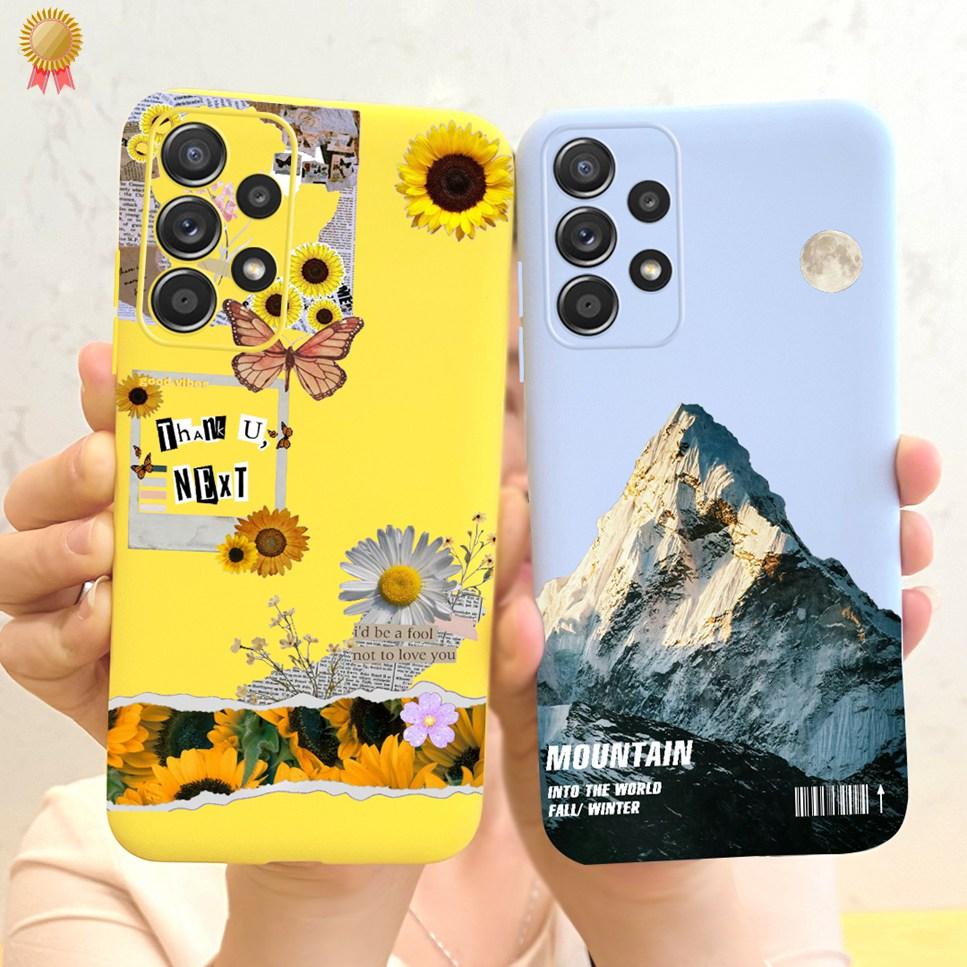 For Samsung Galaxy A23 5G Case Fashion Cute Clear Mate Men Women Soft TPU Silicone Phone Covers For Samsung Galaxy A23 4G Fundas