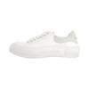 Deck Textile, Leather Low Top Stylish Skateboarding Shoes Men's White 654594W4MV79000