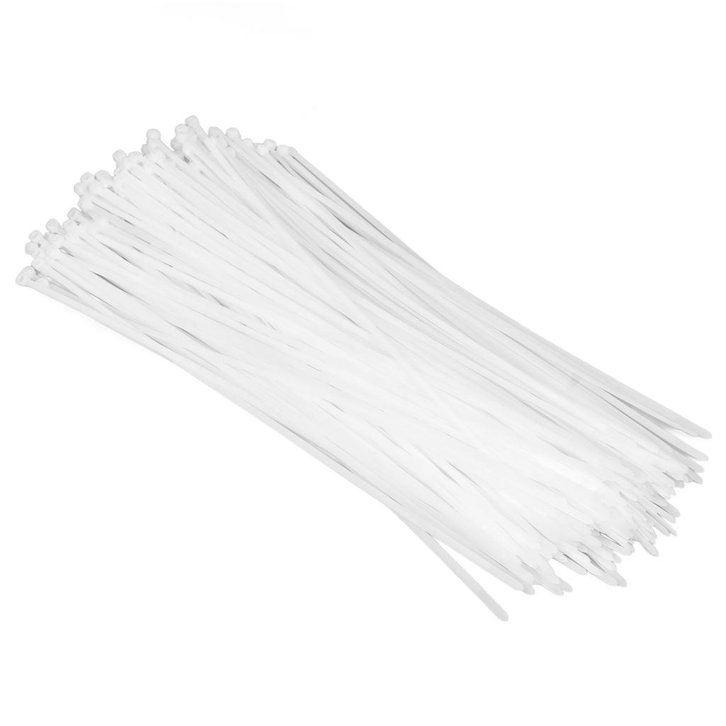 250 Stück Kabelbinder Nylon Witterungsbeständig Selbstsichernd Drahtbinder für Zuhause Büro 120 lbs