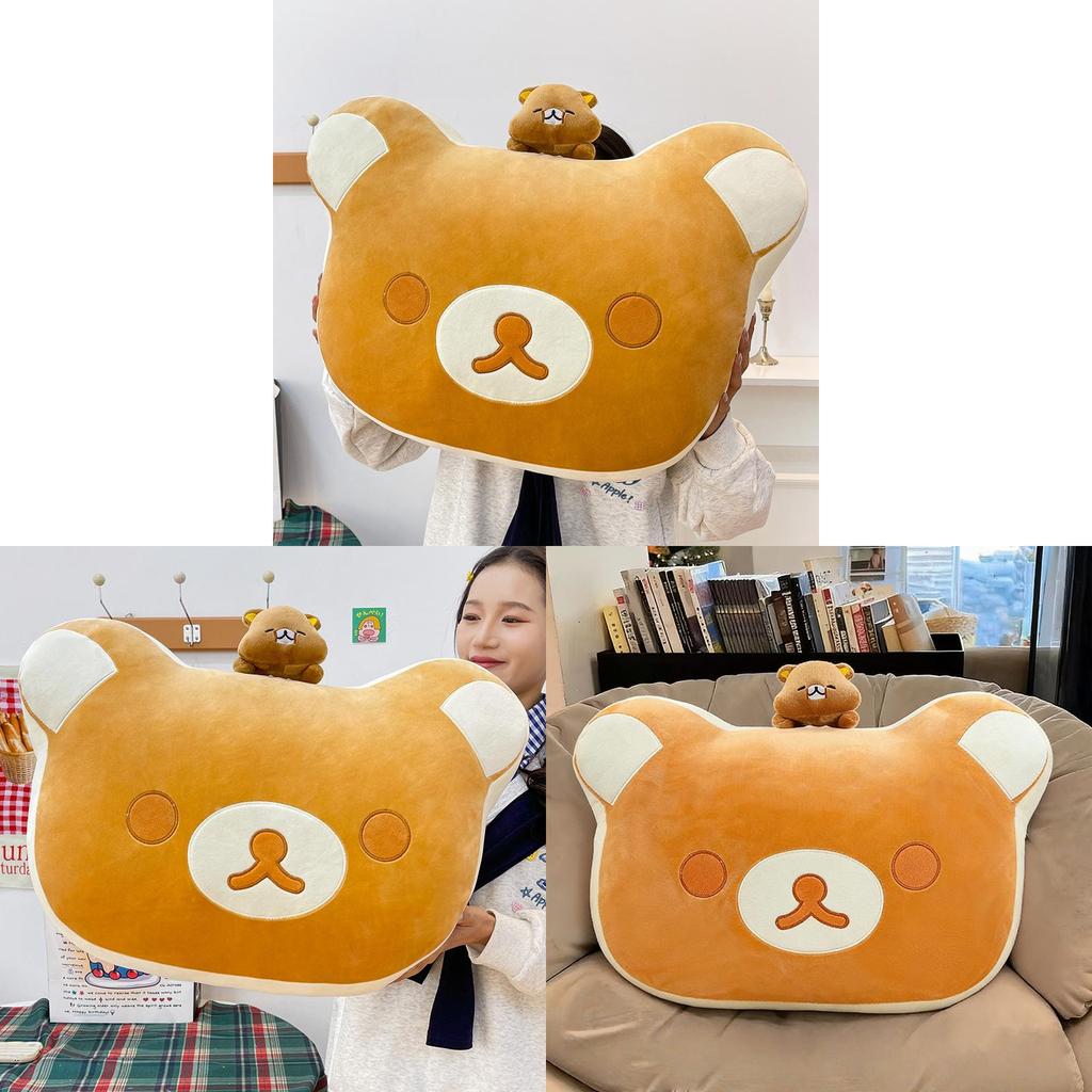 Cuter Rilakkuma Plush Toy Pillow With Pp Cotton For Kids And Adults