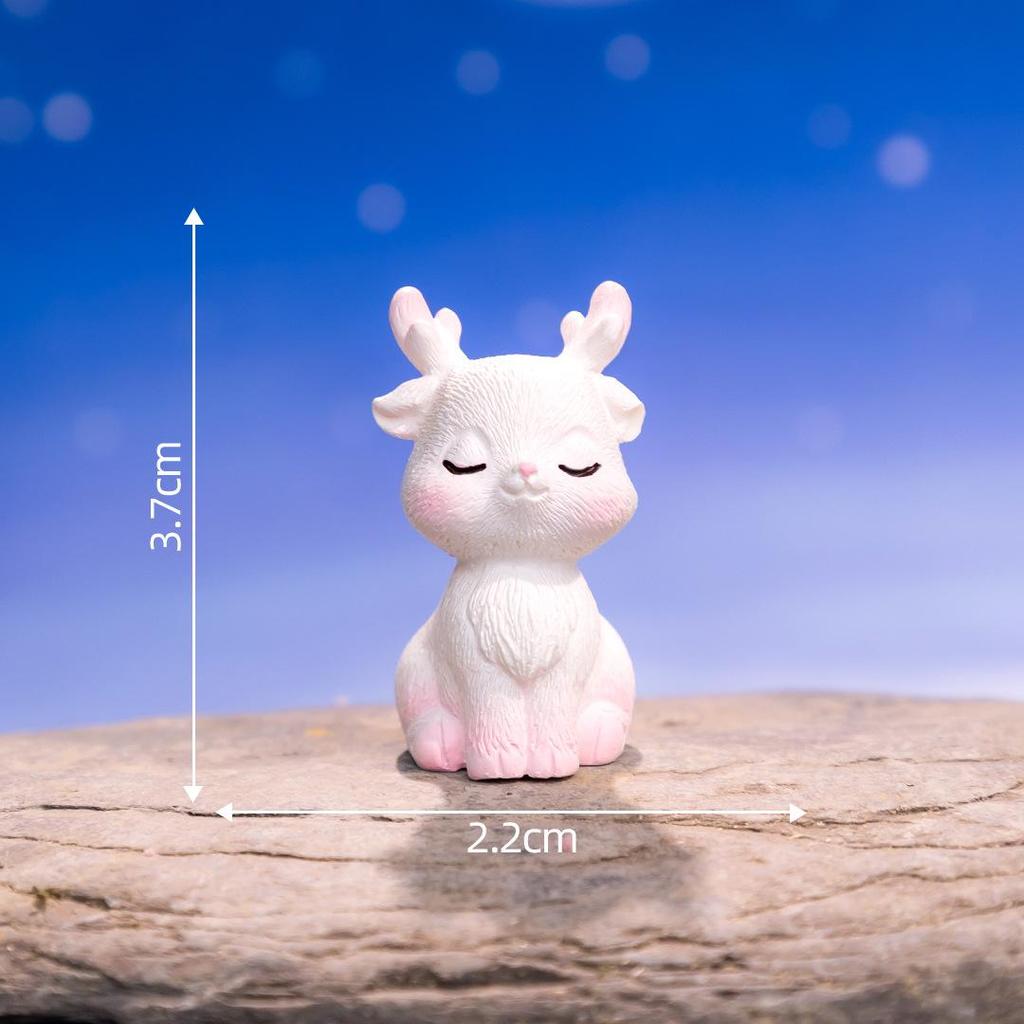 Small Decor Statues for DIY Miniature Landscape & Terrarium 10PCS