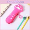 Creative Cat Paw Silicone Pencil Case For Kids School Supplies Storage Organizer